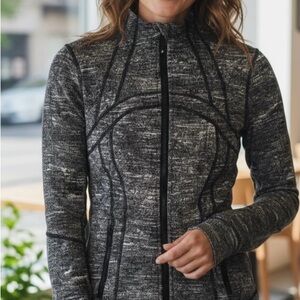 lululemon athletica Black and Gray Define Jacket